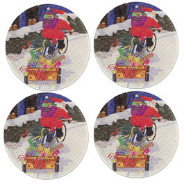 Hermia Salvamanteles Individuales Multicolor Pack de 4